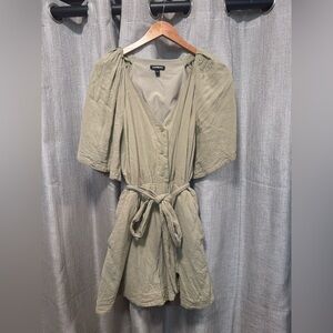 Express Women's Khaki Jumpsuit